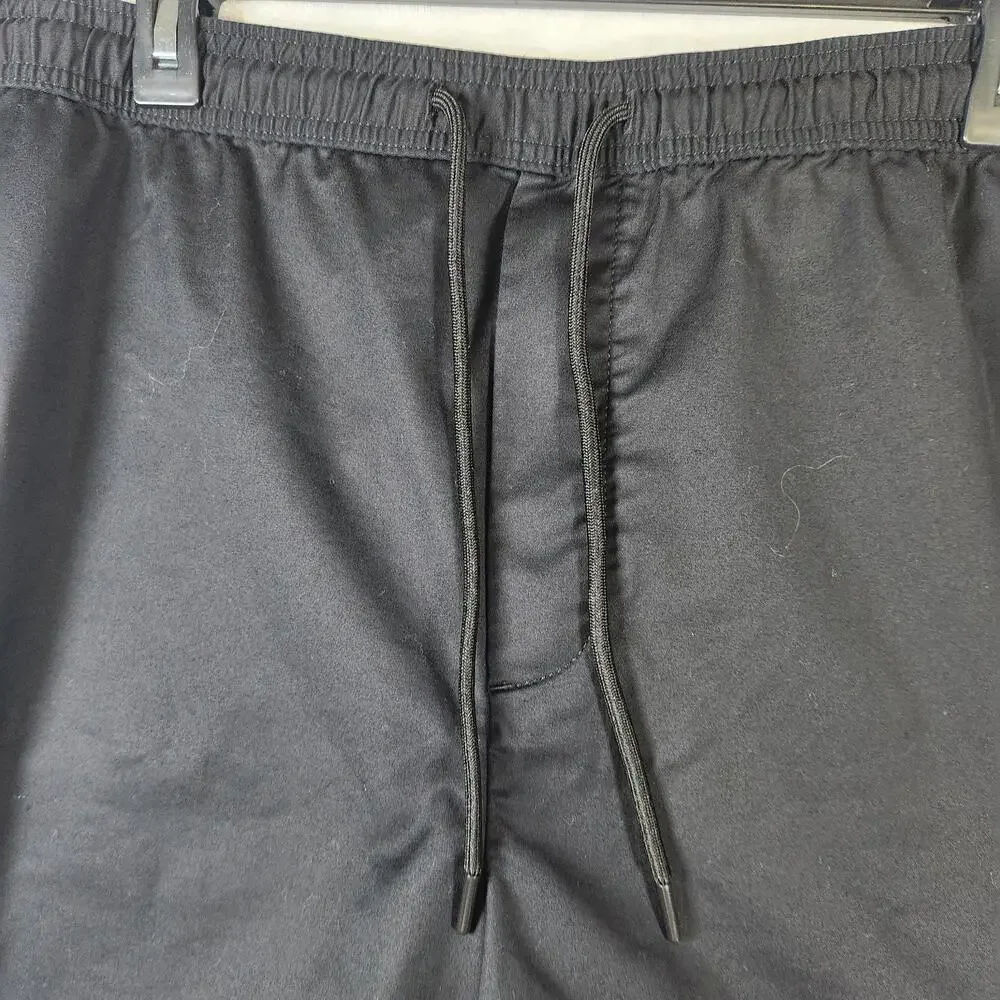 Banana Republic Core Temp Shorts‎ XL Tall Black Gray Stripe Drawstring 9